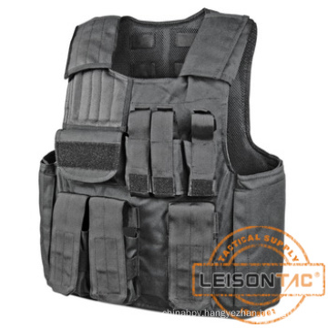 Tactical vest with magazine pouches 1000D waterproof nylon with SGS and ISO standard for security